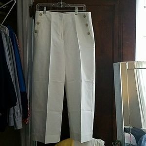 Loft Wide Leg Ankle Trouser